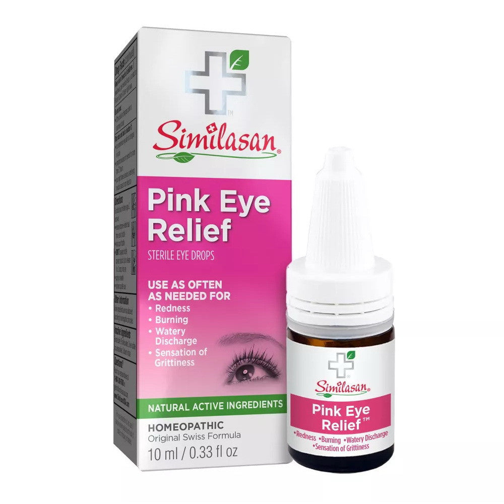 Similasan Pink Eye Relief Sterile Eye Drops, 0.33 Oz
